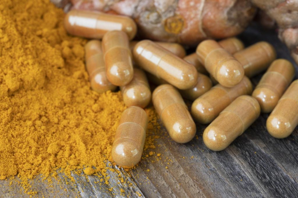 curcumin is a yellow pigment found primarily in turmeric